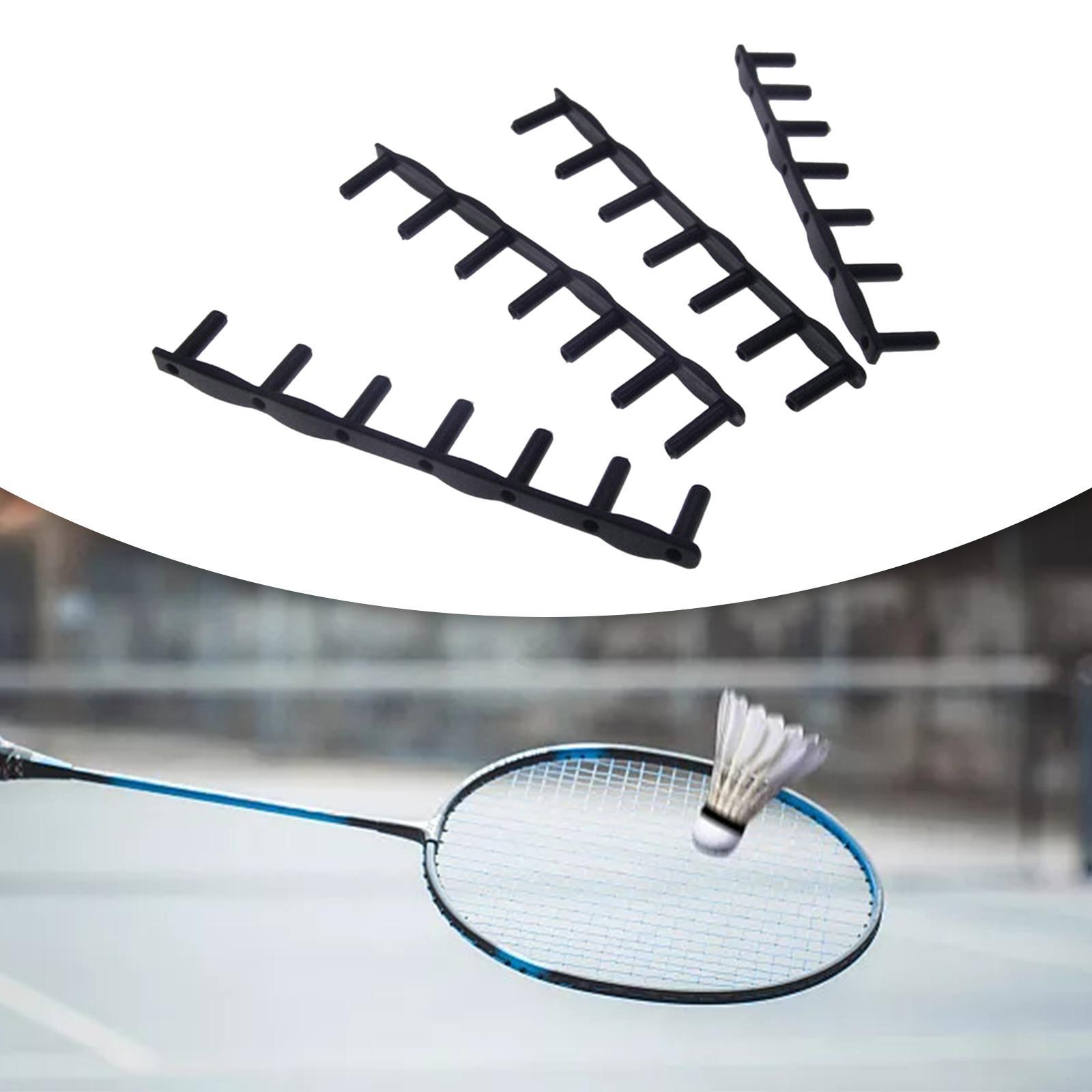 String Protector, Racquet Grommets Eyelets, Portable Protection Tube, Double Wire Hole Stringing Tools, Repair Badminton Racquet Eyelets