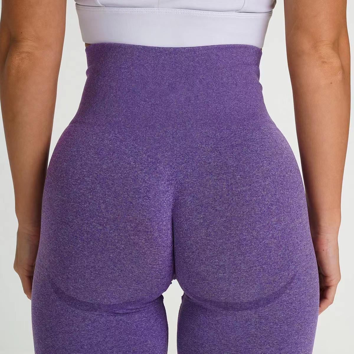 Peach mông tập thể dục quần legging nữ thể dục thể thao chặt chẽ chạy quần short quần ba điểm hông Color: S6206C07 Size: XS