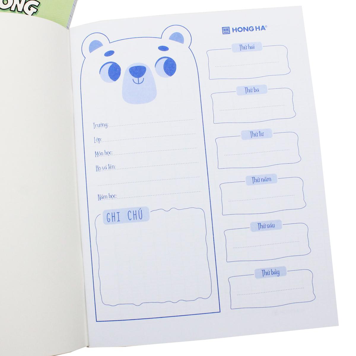 Tập Class Arkduck - 4 Ô Ly Ngang - 96 Trang 70gsm - Hồng Hà 0349 (Mẫu Bìa Giao Ngẫu Nhiên)