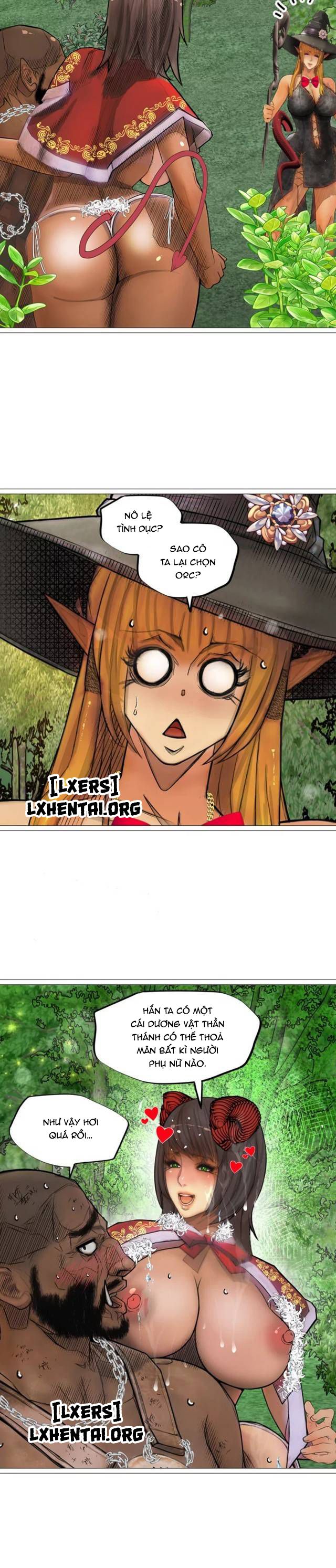 nữ hoàng dark elf và bầy tôi orc chapter 18 9