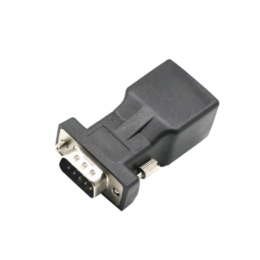To RS232, DB9 9-Pin Serial Port Male To  Female /6 Ethernet