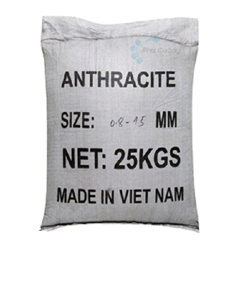 Than Antraxit dùng lọc nước bể cá, xử lý nước sinh hoạt, công nghiệp bao 25kg