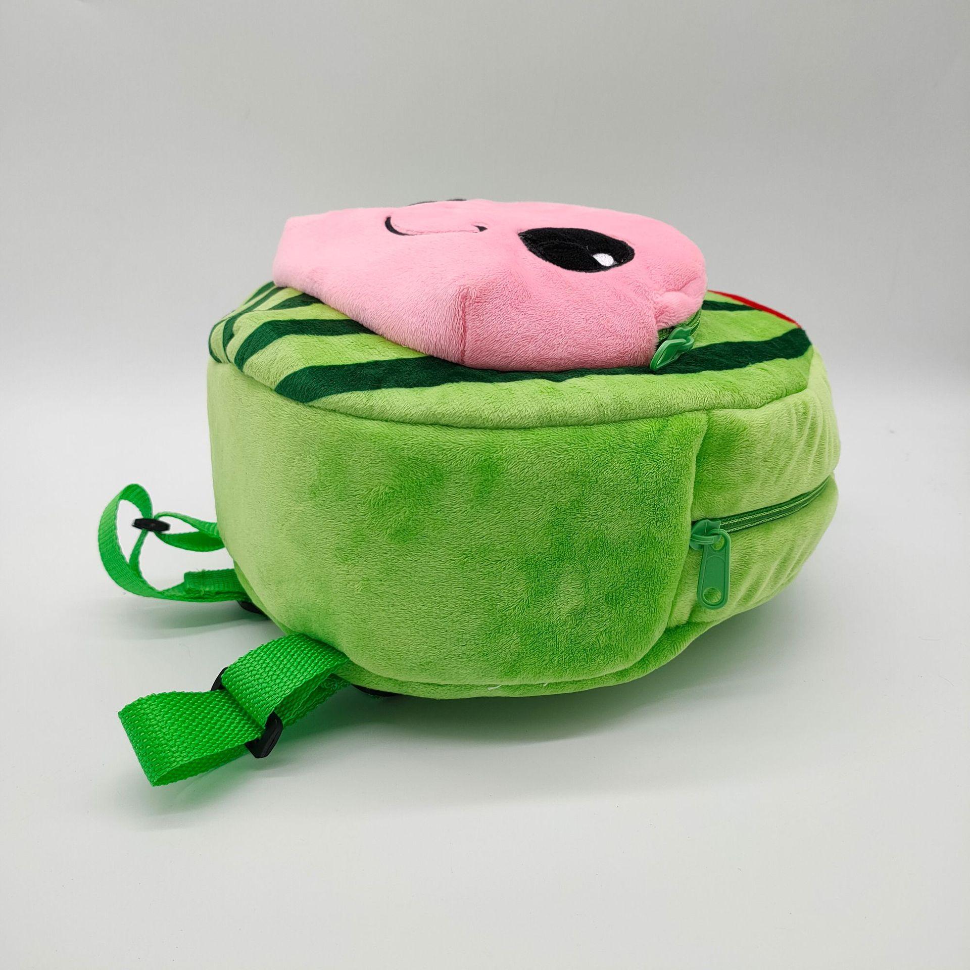 JoJo Cocomelon Sang Trọng Đồ Chơi Ba Lô Đi Học Túi Mềm Mại Dưa Hấu Hoạt Hình Trẻ Em Sang Trọng Ba Lô Quà Tặng Sinh Nhật Cho Trẻ Em