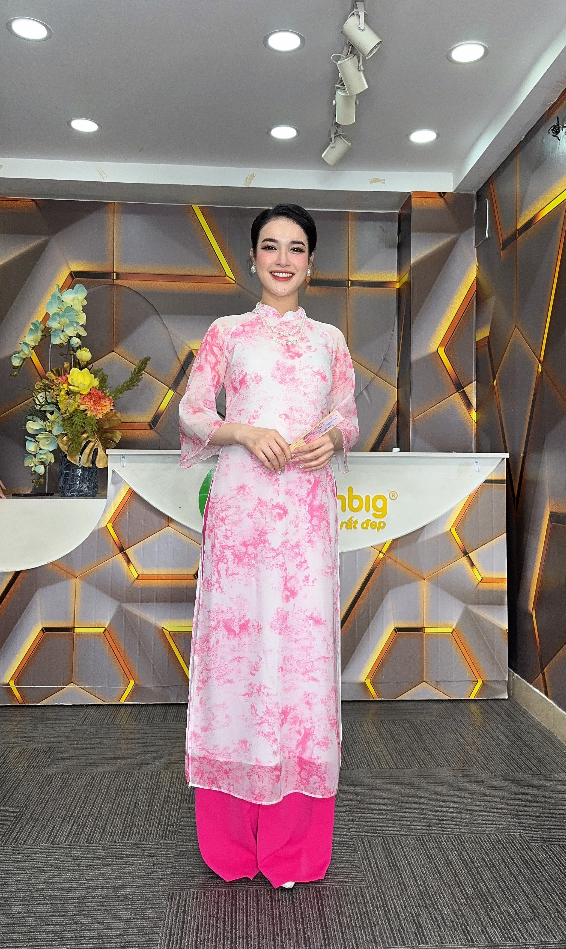 Set áo dài - Y1858- Thương hiệu Zonbig