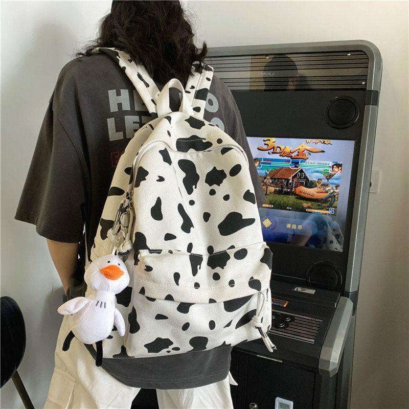  Balo Ulzzang Hàn Quốc học sinh đi học đi chơi ngăn Mica trong suốt phối lưới
