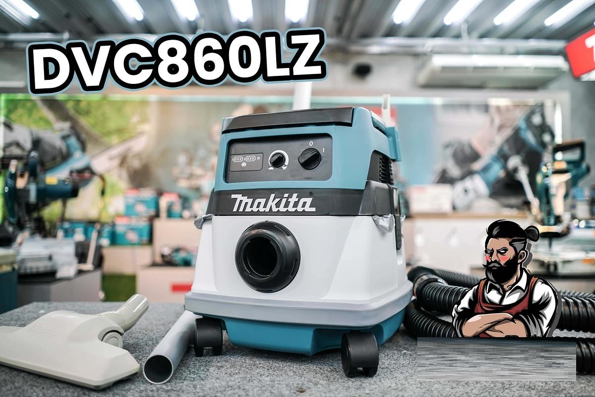 MÁY HÚT BỤI DÙNG PIN VÀ ĐIỆN (KHÔ & ƯỚT) (18VX2) MAKITA DVC860LZ (KHÔNG KÈM PIN VÀ SẠC) - HÀNG CHÍNH HÃNG