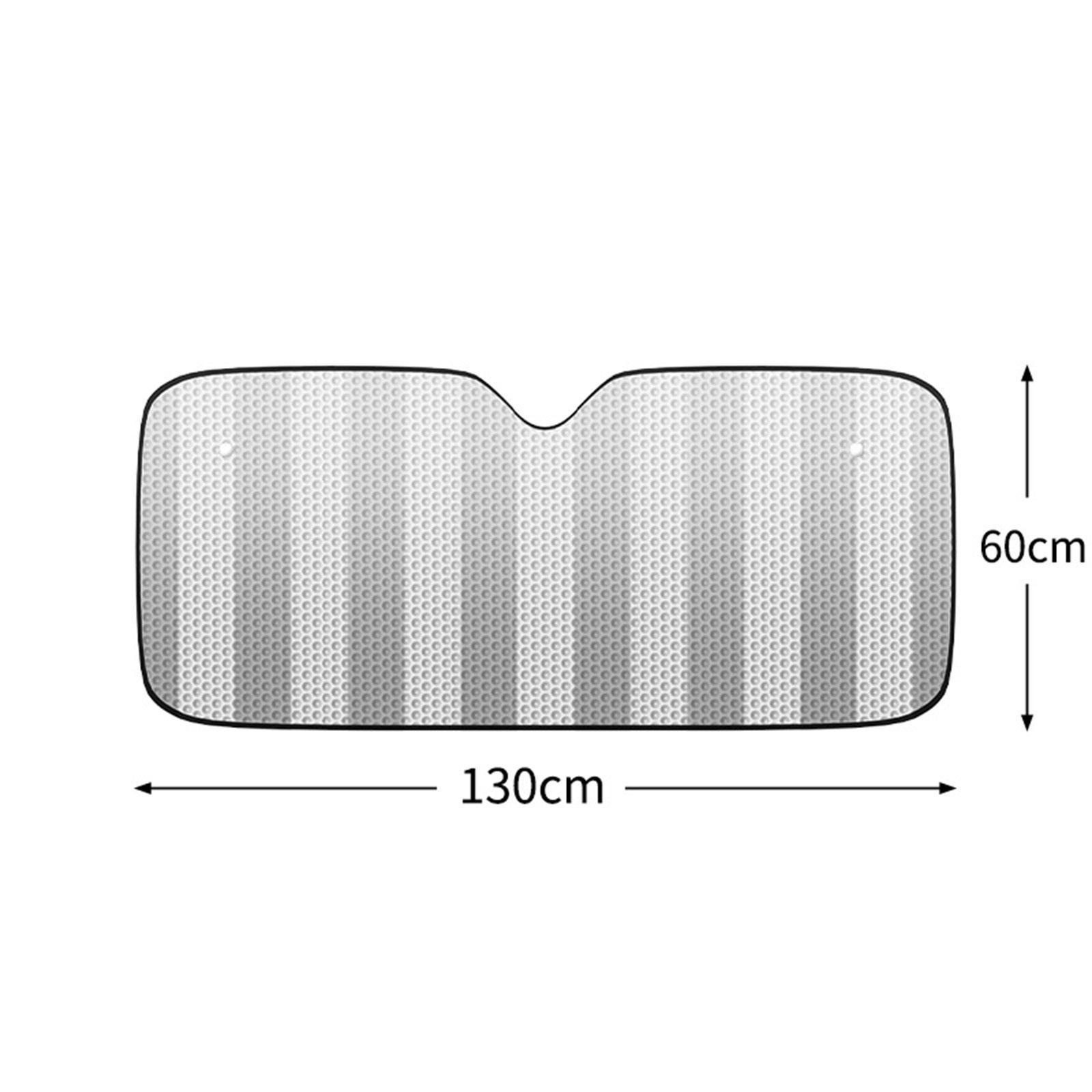 Front Window Car Sun Shades Windshield Sunshade Keeps Vehicle Cool Portable Cling Sunshade for Car Windows for Business Car Compact Car