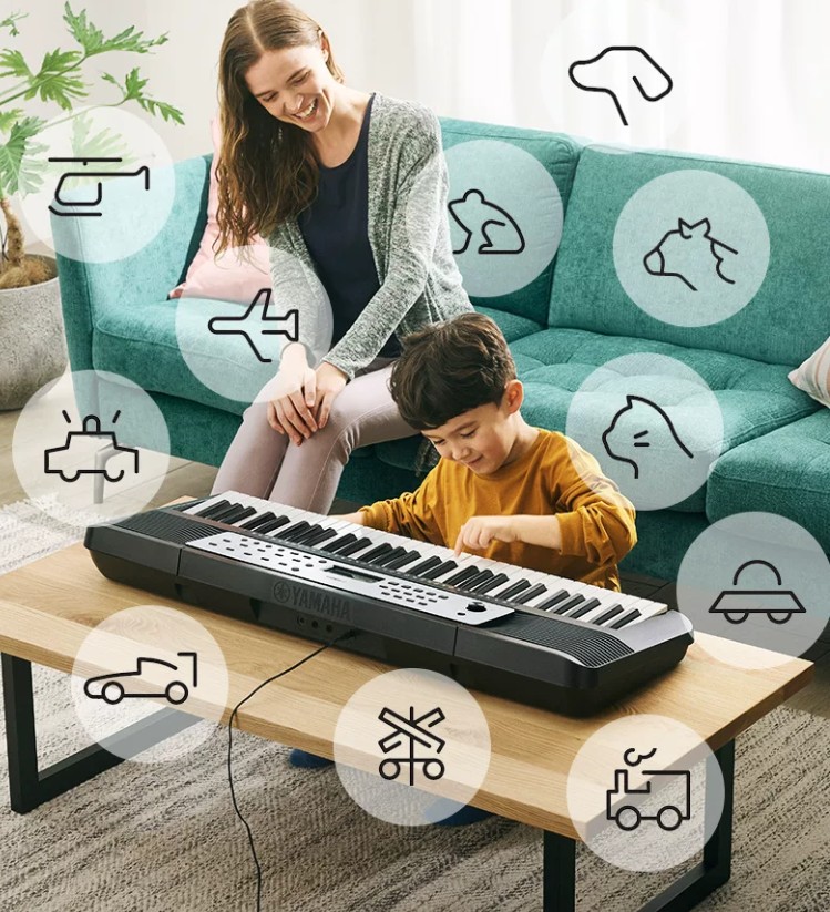 Yamaha PSR-E283 Organ 61 Phím Chính Hãng 410 Âm Sắc 150 Styles Smart Chord Cho Người Mới