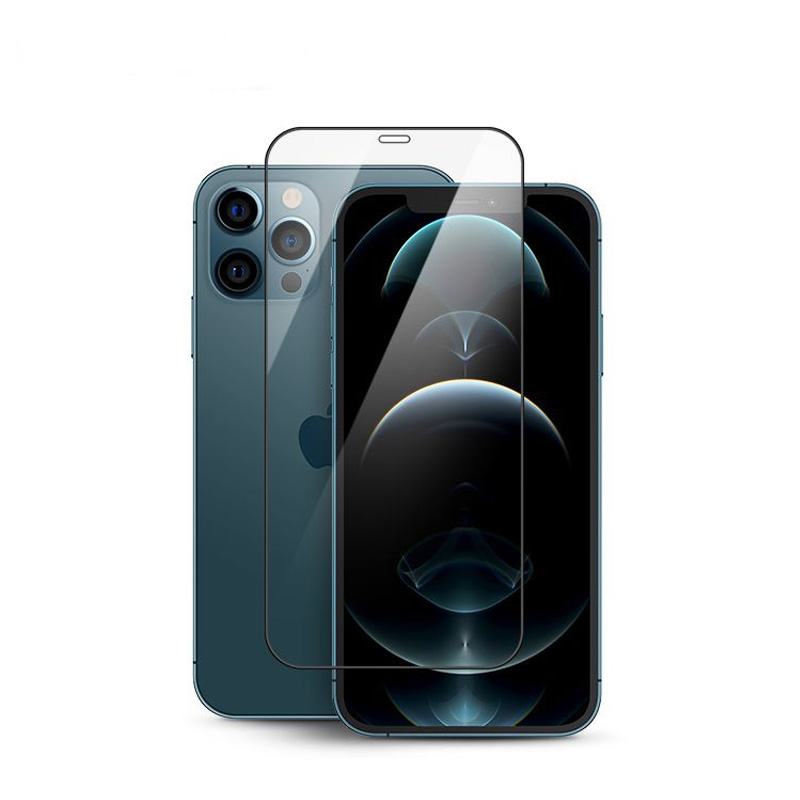 Dán cường lực dành cho iPhone 12/12 Pro MOCOLL 2.5D Matte Chống vân tay - Hàng Nhập Khẩu