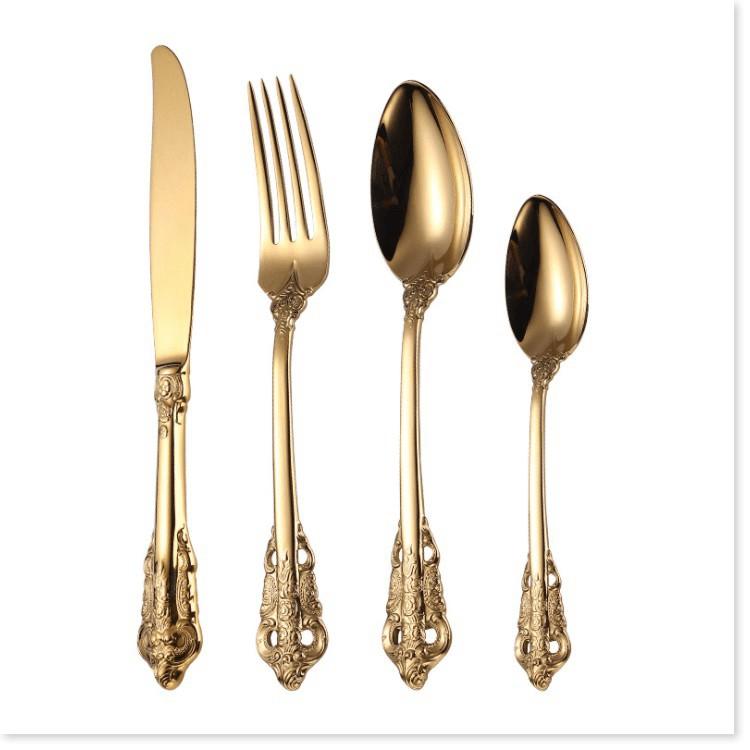Bộ Dao Muỗng Nĩa bàn ăn phong cách quý tộc CUTLERY SET 4PCS CESAR