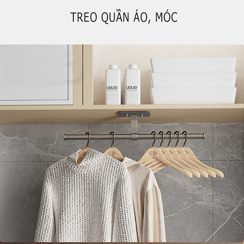Giá Treo Khăn Tắm Dán Tường Thiết Kế Hiện Đại Dán Tường và Khoan Vít