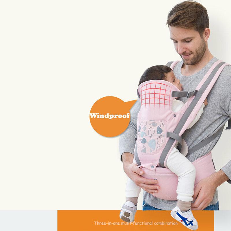 Công Thái Học Cho Bé Ba Lô 0-36 Tháng Cho Bé Hipseat Sling Eo Phân Mặt Trước Kangaroo Sling Quấn Cho Bé du Lịch