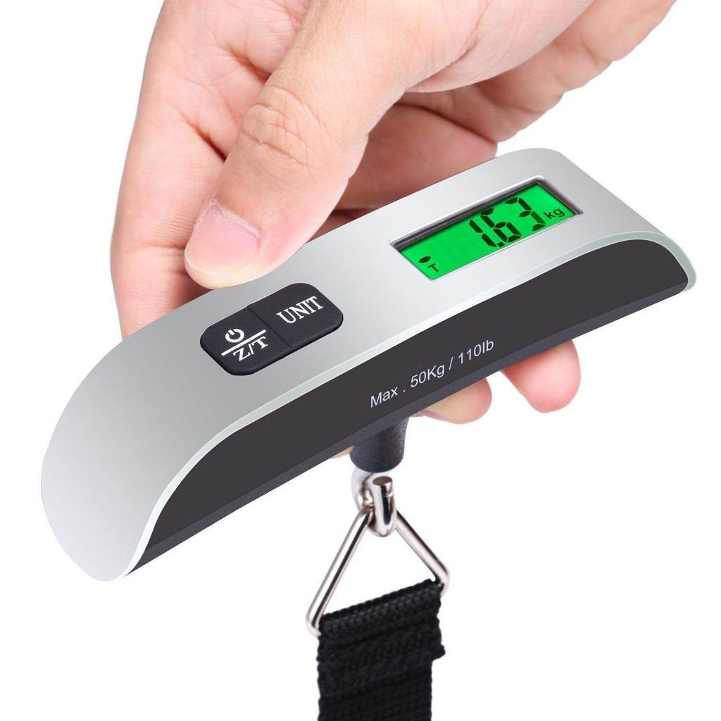Cân điện tử cầm tay mini nhỏ gọn cân câu cá bỏ túi tiện lợi 50kg