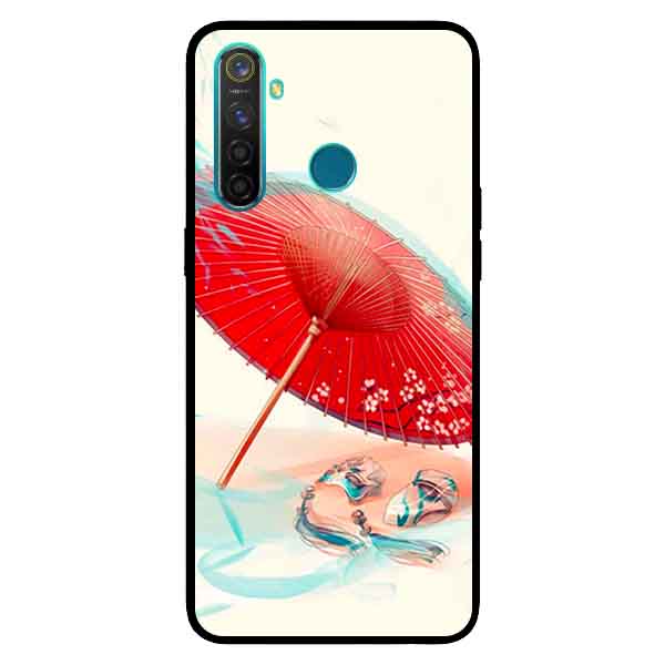 Hình ảnh Ốp Lưng in cho Realme 5 Pro / Realme Q Mẫu Ô Mùa Hè - Hàng Chính Hãng