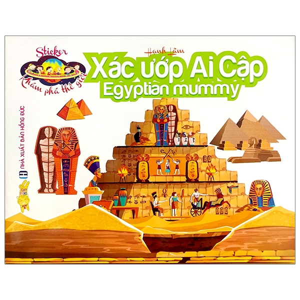 Sticker Khám Phá Thế Giới - Xác Ướp Ai Cập - Egyptian Mummy