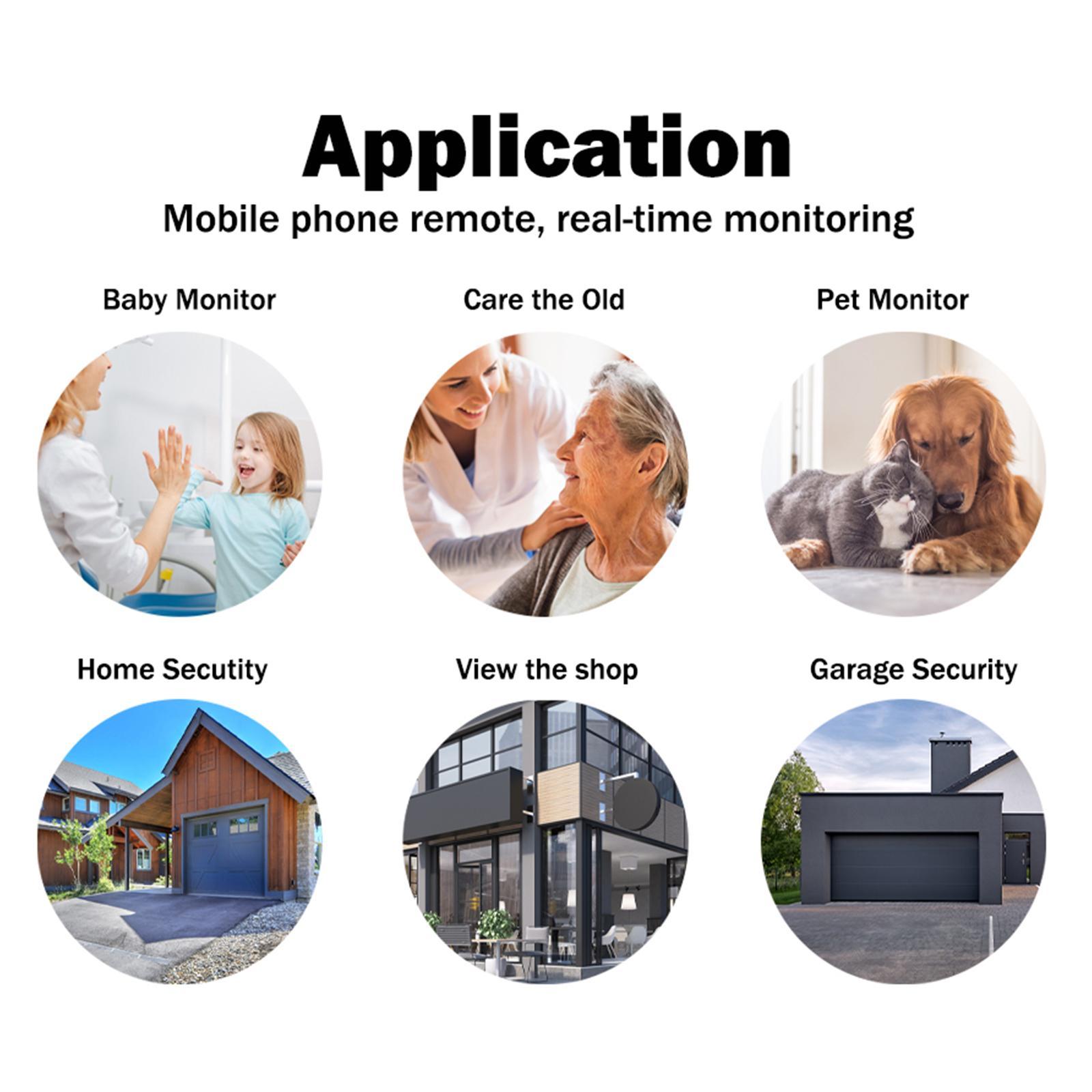 Bulb Shape 2MP E27 WiFi Wireless Camera IP cam for Tuya