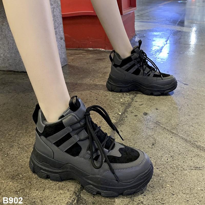 Giày Thể Thao Phong Cách Cổ Cao (2 màu) B902