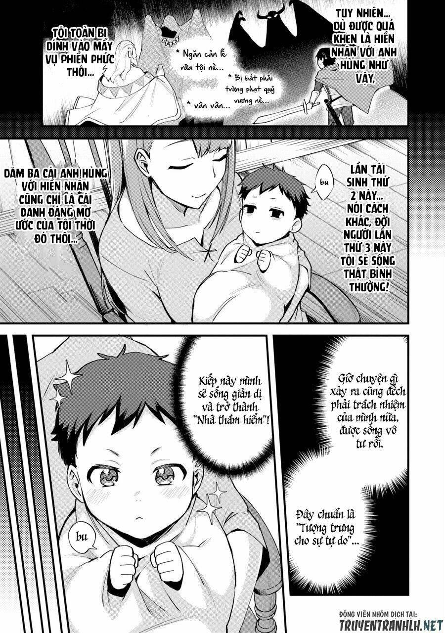 nido tensei shita shounen wa s rank boukensha toshite heion ni sugosu-zense ga kenja de eiyuu datta chapter 1 3