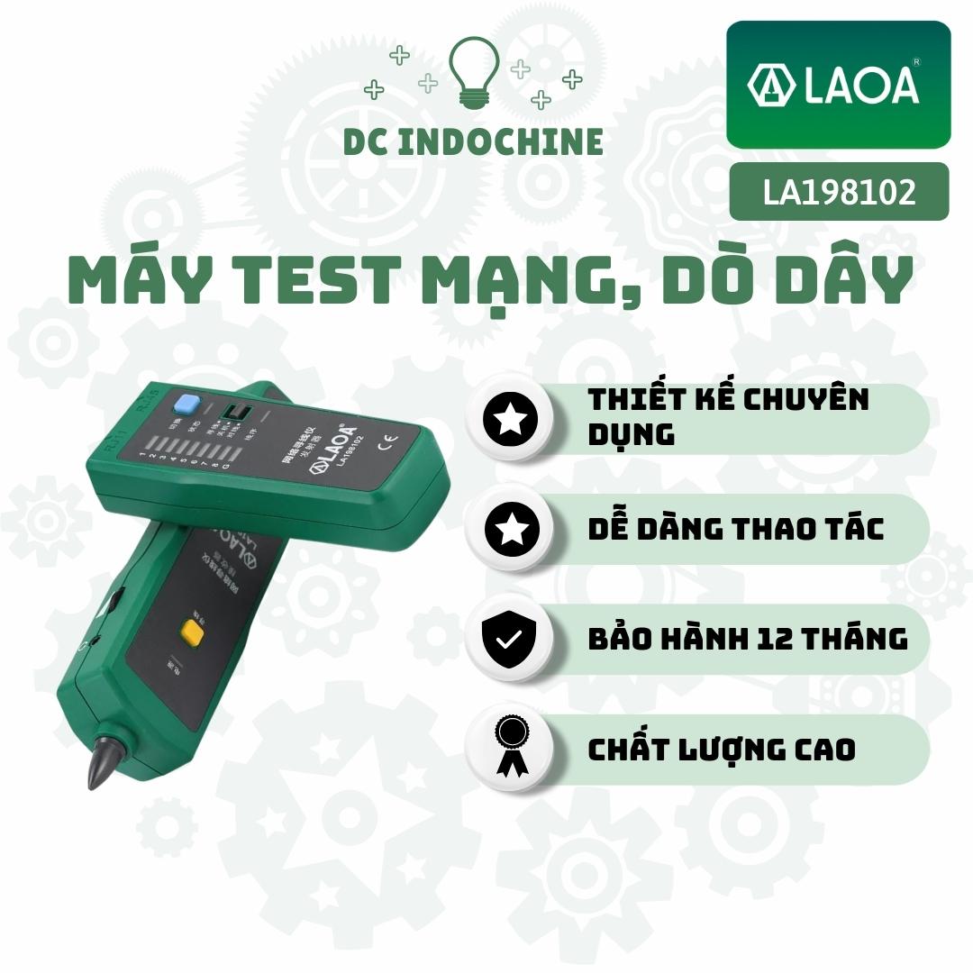 Máy dò tìm dây mạng, test mạng LAOA LA198102 chuyên dụng, hàng chính hãng