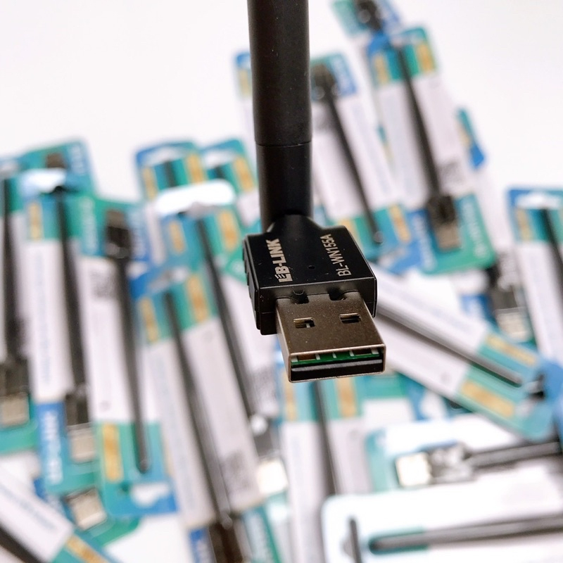 Usb wifi LB-LINK BL-WN155A nhỏ gọn có ăng ten, bắt sóng wifi xa hơn, khỏe hơn, mạnh hơn - Hàng nhập khẩu