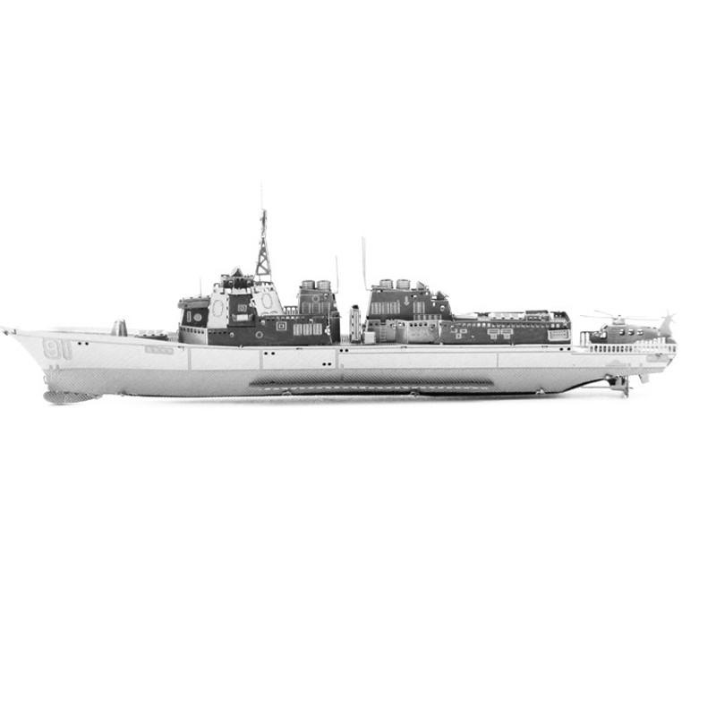 Mô Hình Lắp Ráp 3d Tàu khu trục lớp Arleigh Burke - USS Pinckney