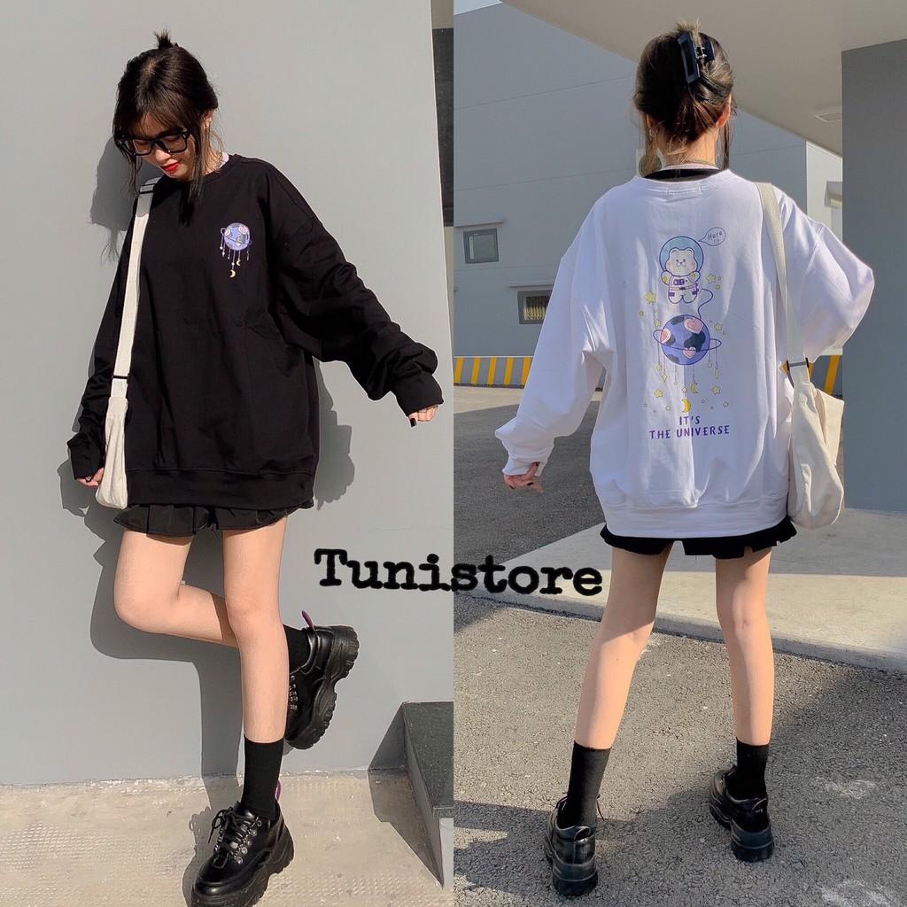 Áo tay dài nỉ form rộng SWEATER