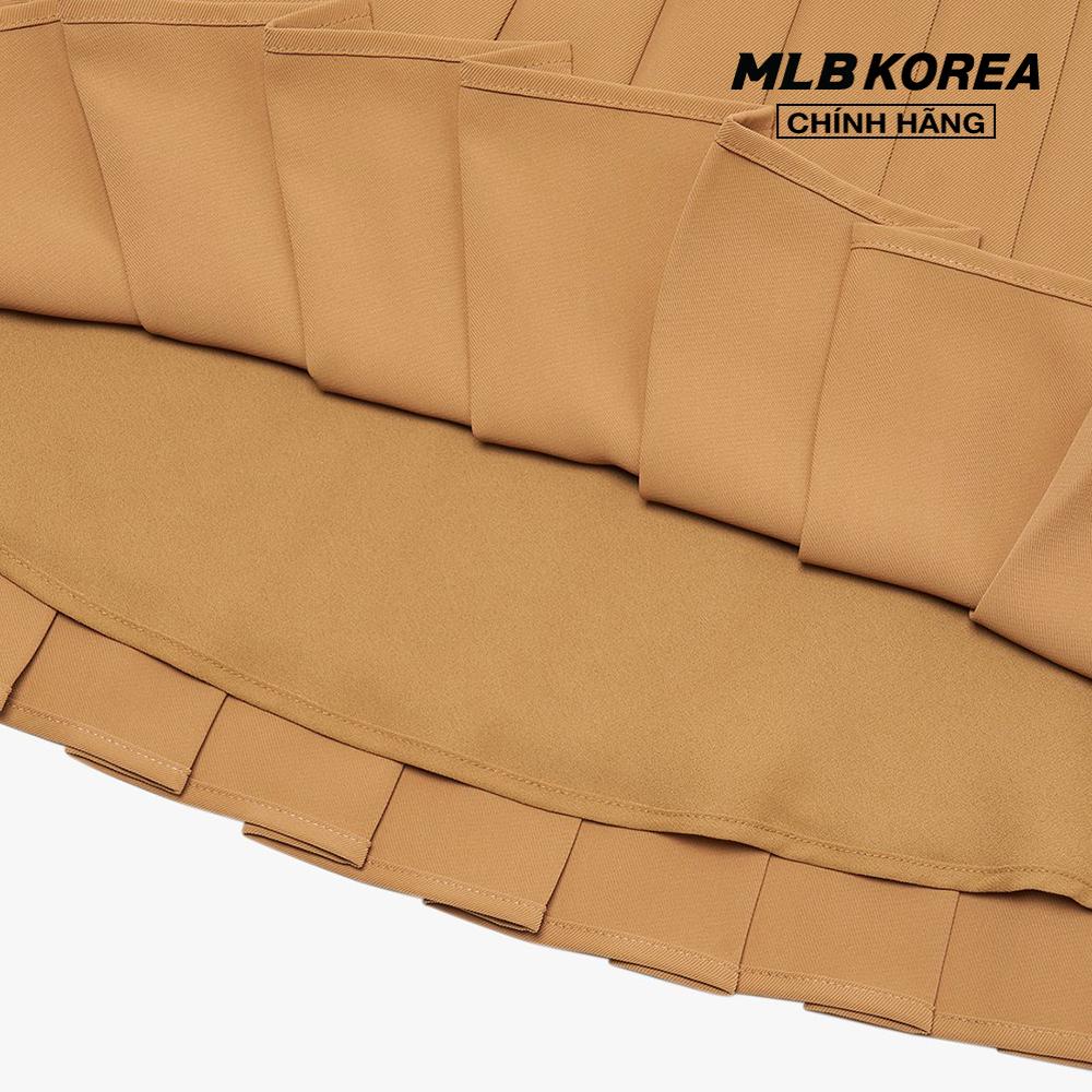 MLB - Chân váy mini xếp li Basic Pleats 3FSKB0324