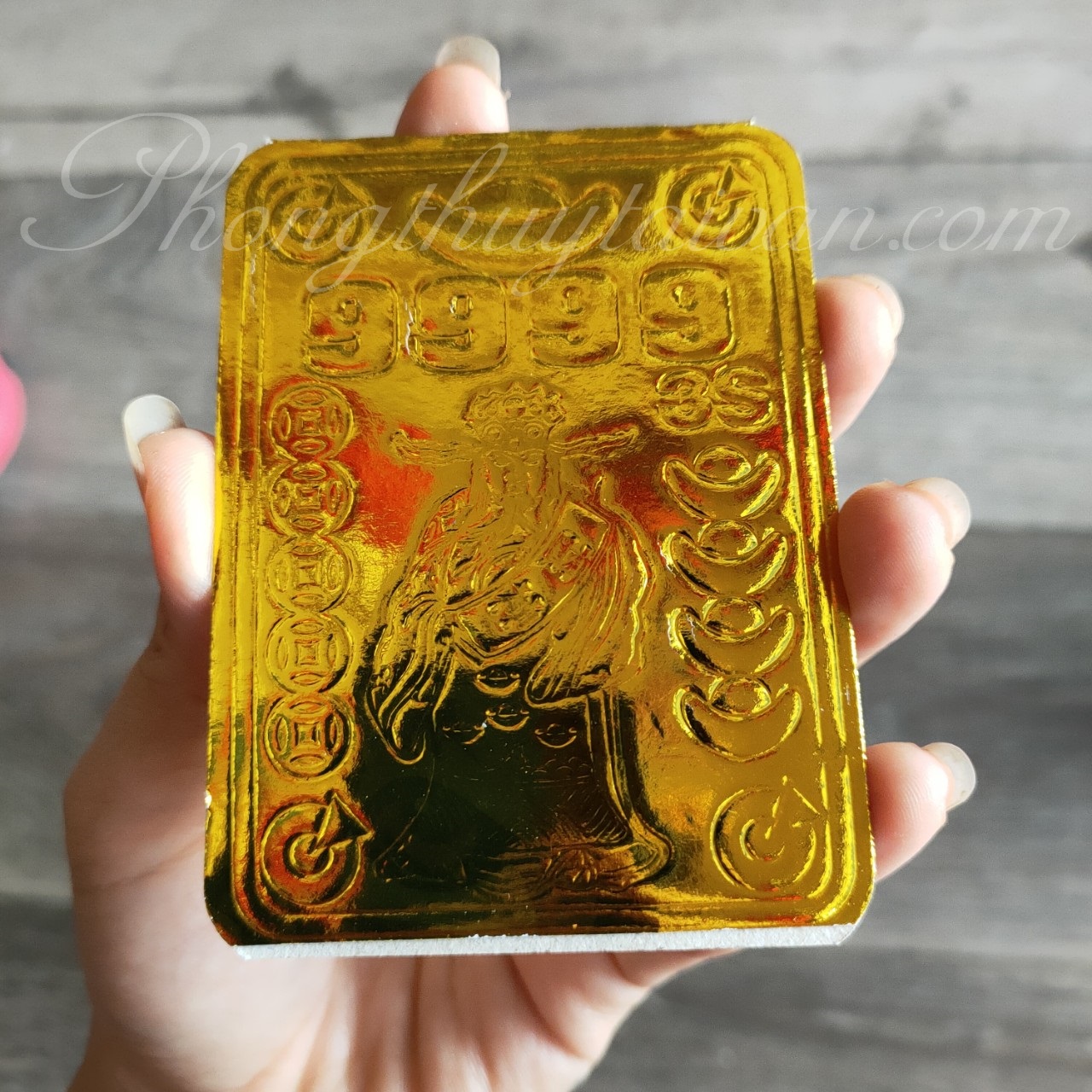 Thỏi vàng giấy cúng 10 thẻ/gói - thờ cúng