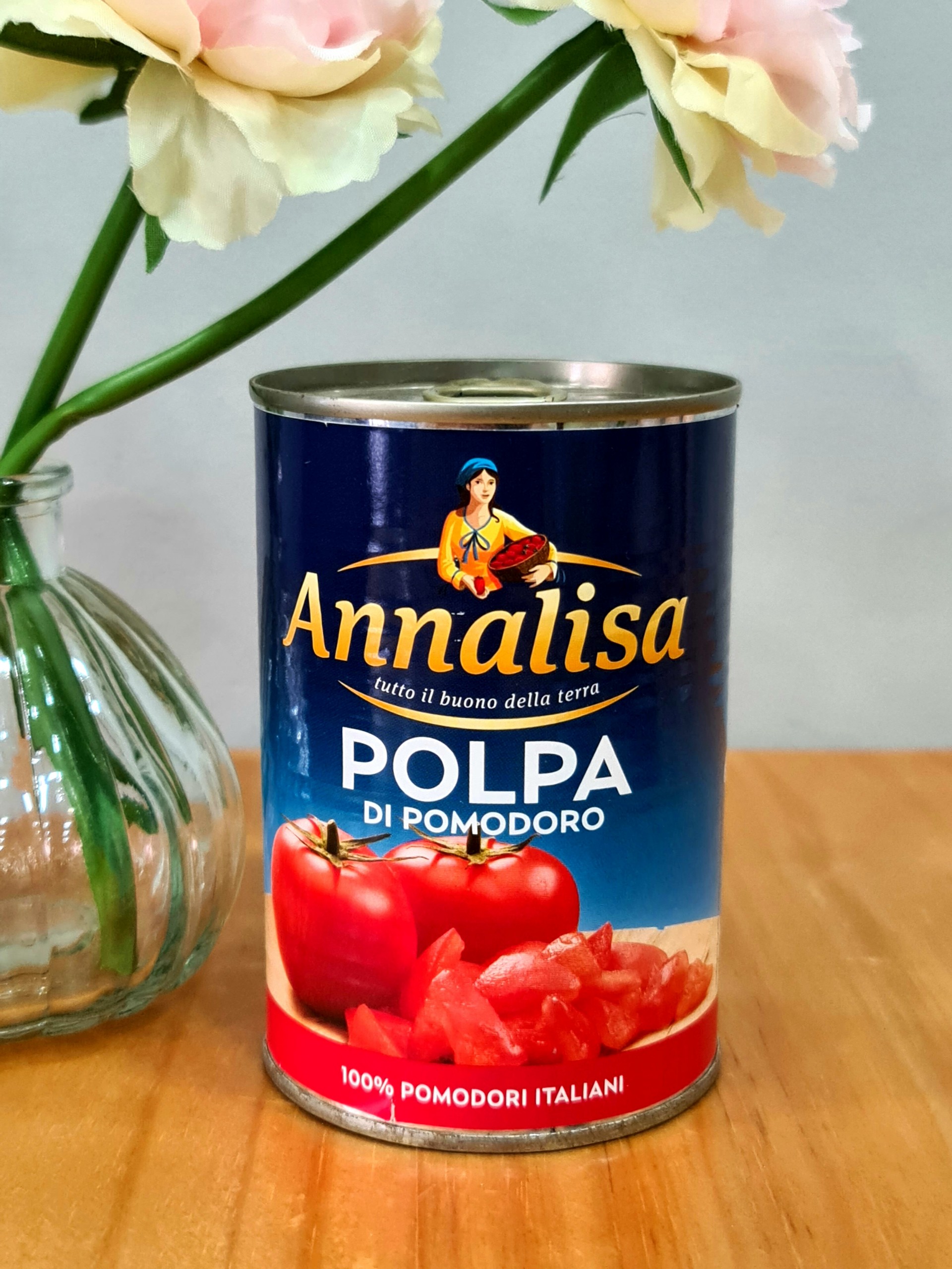 Cà chua cắt miếng sốt Annalisa – Lọ 400g