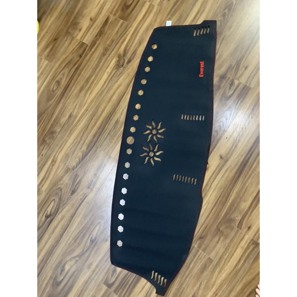 Thảm Taplo Da Vân Carbon - Xe FOR Everest đầy đủ các năm- Hàng chuẩn loại 1