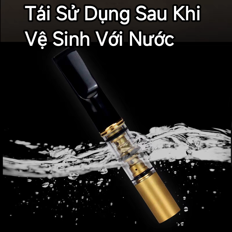Bộ Đầu Lọc Thuốc  L.á Công Nghệ Kép Nhật  Bản, Đầu Lọc Đa Năng Dùng Chung Cho Tất Cả Size Lớn &amp; Vừa &amp; Nhỏ. Sử Dụng Nhiều Lần Có Hộp Đựng Cực Hot