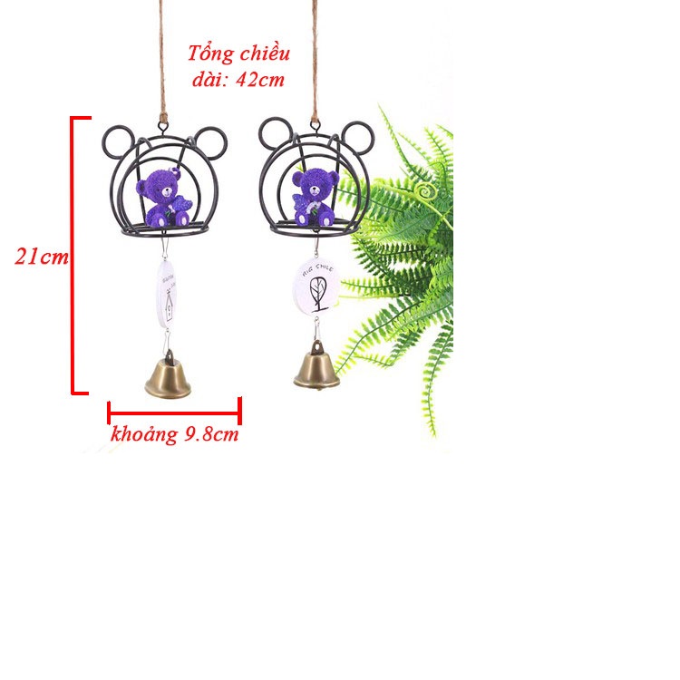 Chuông Gió Gấu Xinh Xắn Dễ Thương