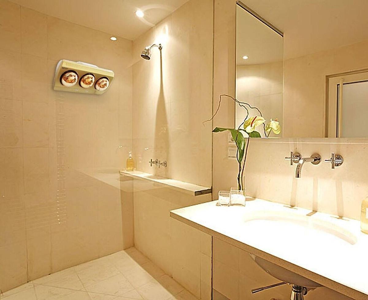 Đèn Sưởi Nhà Tắm Gắn Tường -Tạo Không Gian Ấm Áp Cho Phòng Tắm - Hàng nhập khẩu