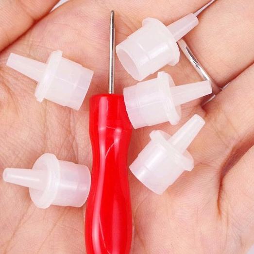 Sirminail Gim nút chọc keo hỗ trợ làm thông rộng nút nhỏ keo giúp lọ keo của bạn ra keo đều và sạch sẽ hạn chế khô keo
