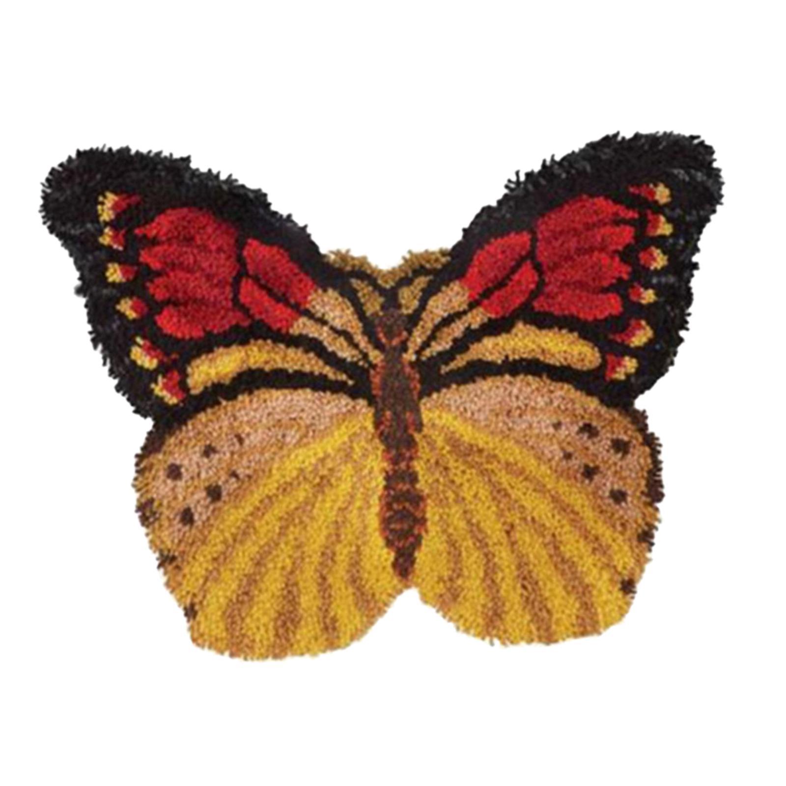 Bear Latch Hook DIY Hand Craft for Pillow Mat Cushion Carpet Rug 50x40cm