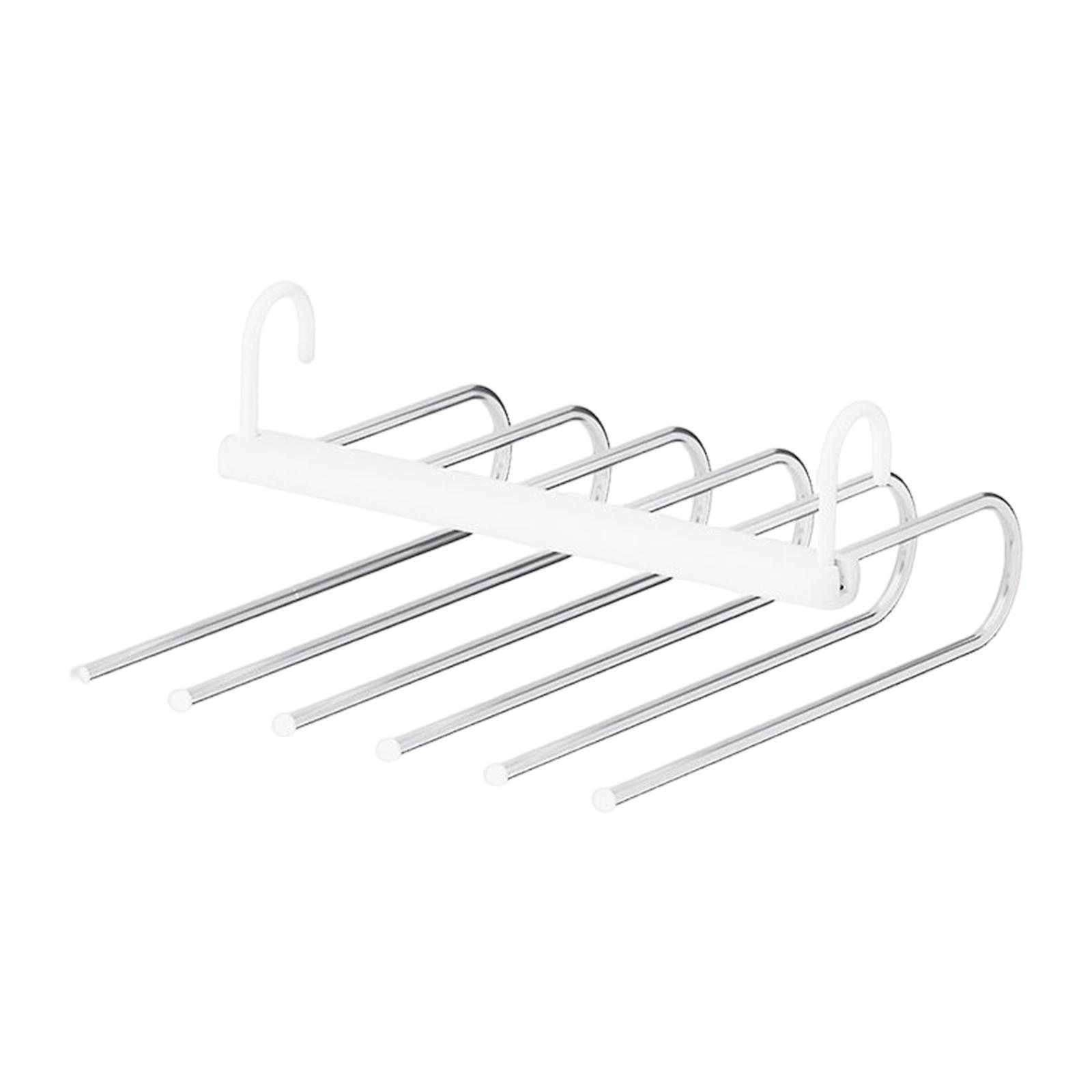 Multipurpose Folding Pants Hanger Clothes Hanger for Wardrobe Laundry Room