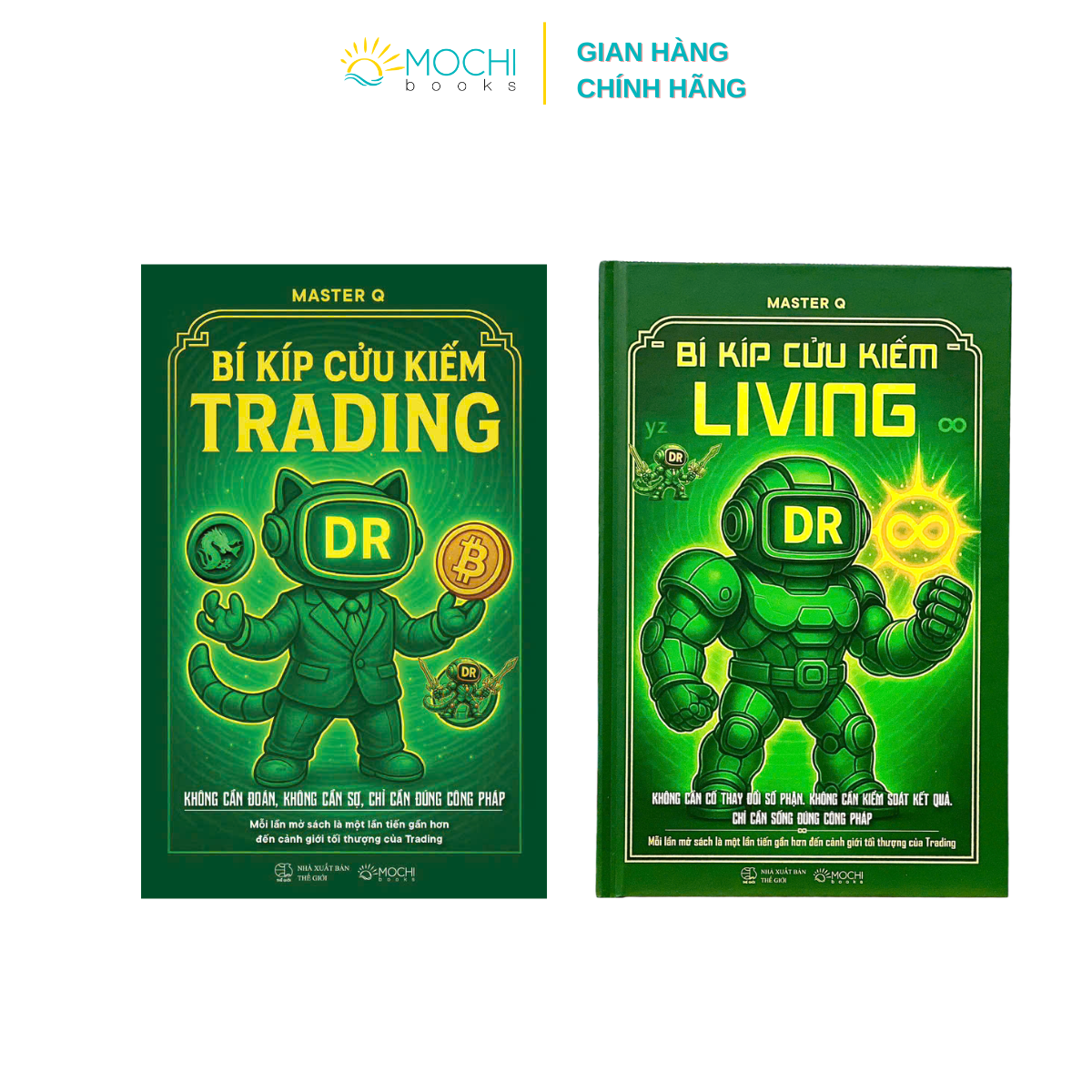 COMBO 2 cuốn: Bí kíp cửu kiếm Trading + Bí kíp cửu kiếm Living