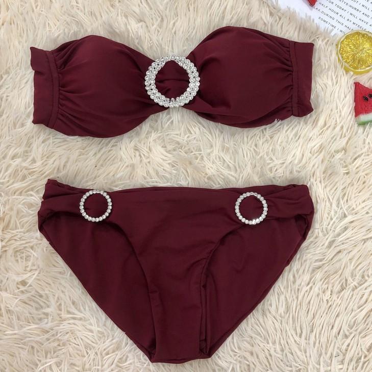 Bikini 2 mảnh đính Khoen Đá-secxy siu sang chảnh-bikinistore bộ sưu tập đồ bơi yêu thich nữ