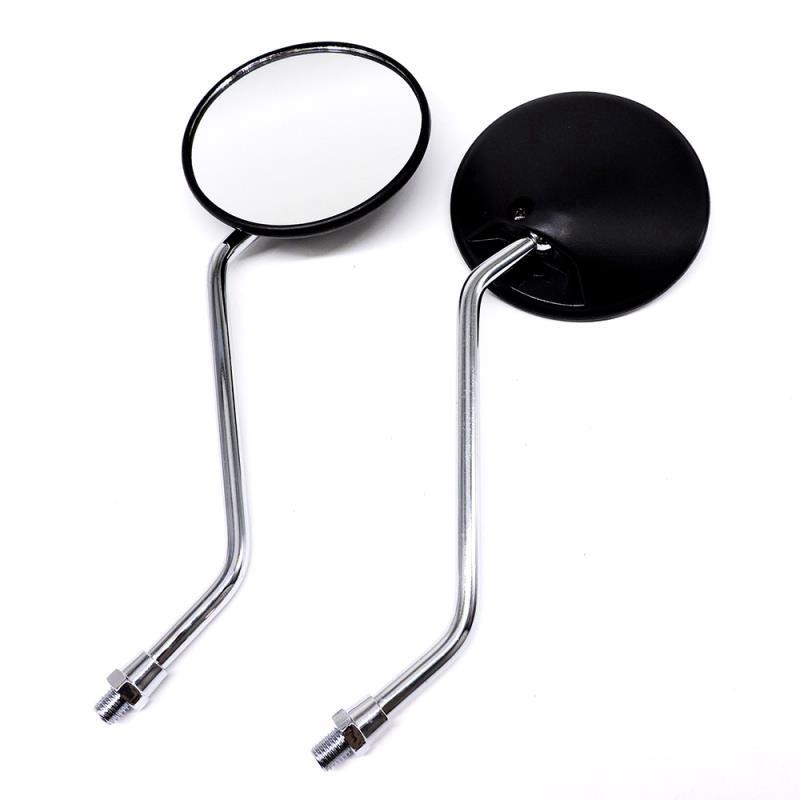 Gương Chiếu Hậu Hình Tròn 8mm 10mm Cho Xe Máy