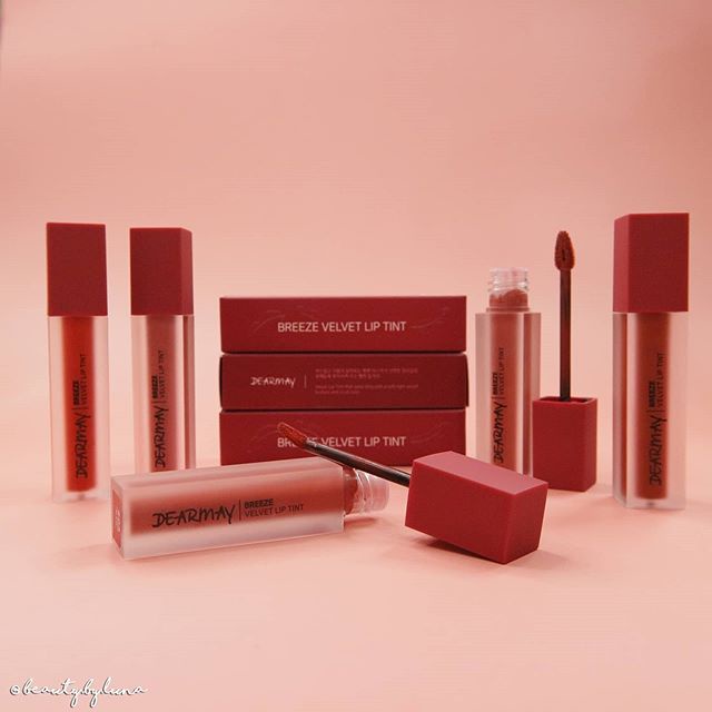 Son kem siêu lì, màu sắc thời thượng Hàn Quốc Dearmay Breeze Velvet Lip Tint 4.4g