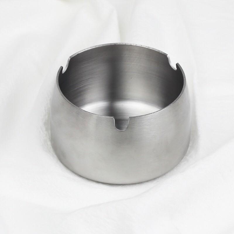 Gạt Tàn Inox Hình Tròn 