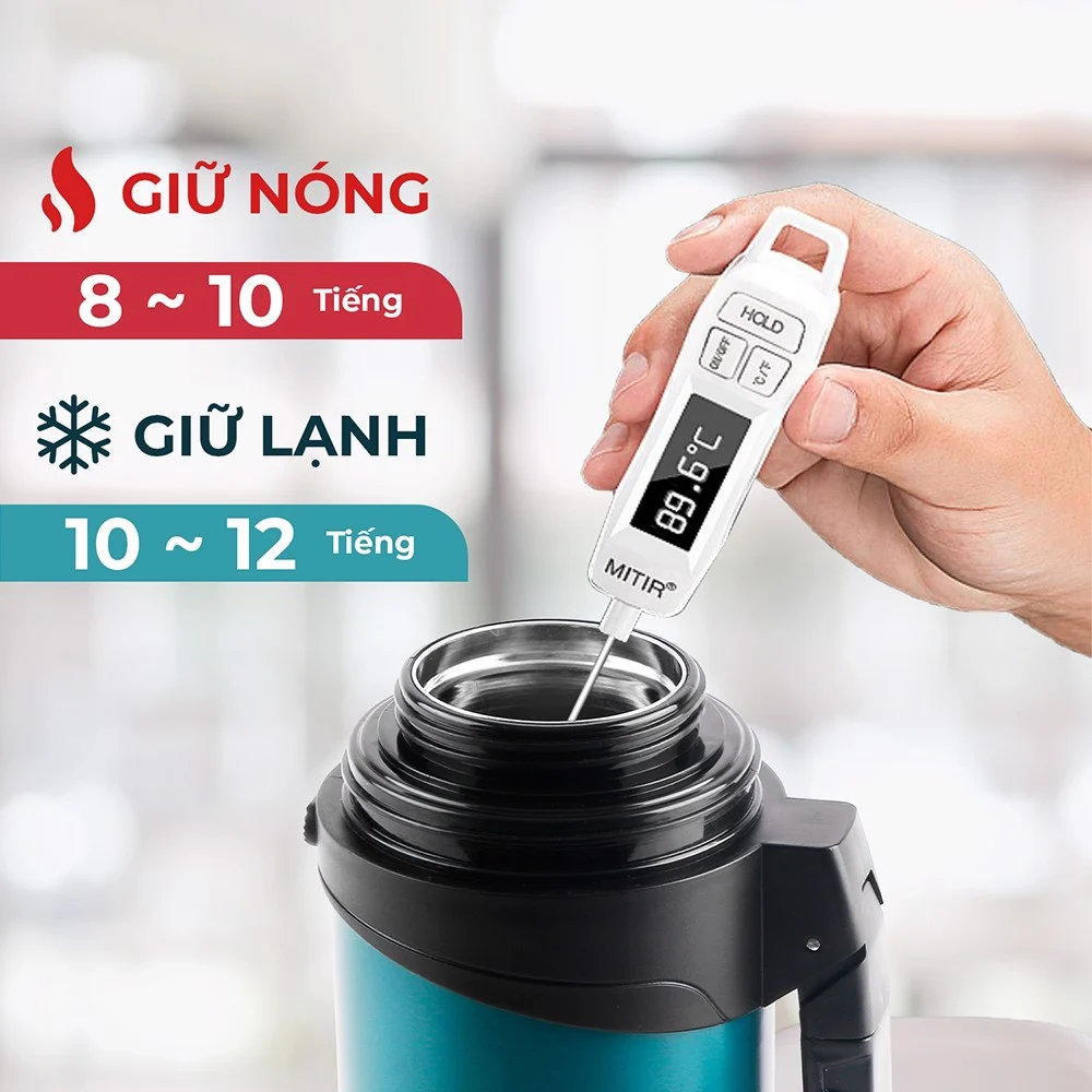 Bình Giữ Nhiệt Inox Elmich EL8009 - 1000ml