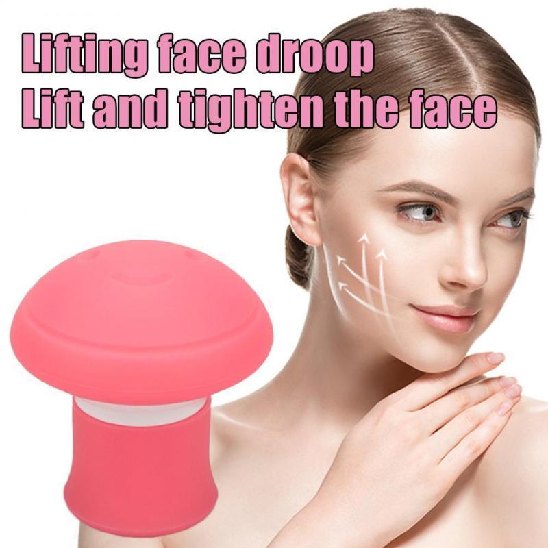 Huấn luyện cơ bắp nóng hố silica gel công cụ loại bỏ nếp nhăn v Hình dạng khuôn mặt giảm béo mặt nâng da Bài tập làm săn chắc màu cằm: màu đỏ
