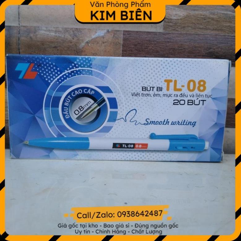 ️sỉ vpp,sẵn hàng️ Bút bii ngòi to 0.8mm(combo 20 bút) TL08 - VPP Kim Biên