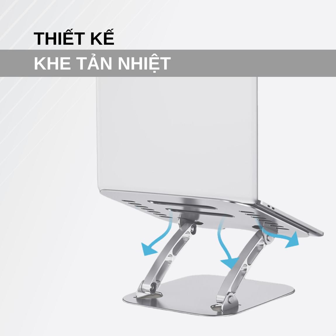 Giá Đỡ Máy Tính, Laptop, iPad, Macbook Hợp Kim Nhôm Cao Cấp. Hỗ Trợ Tản Nhiệt Chống Mỏi Cổ, Vai, Gáy. Hàng Chính Hãng Tamayoko