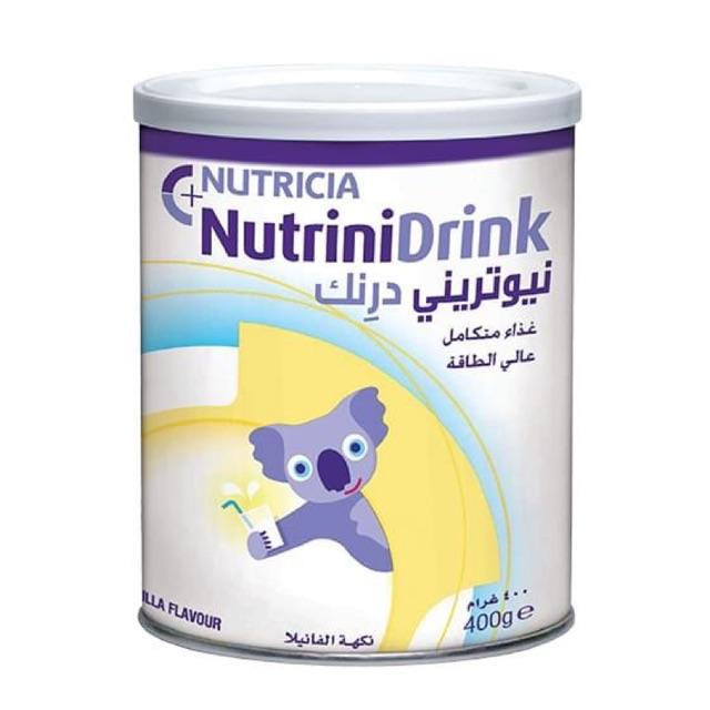 Sữa bột Nutricia Nutrinidrink Hộp 400gram Cho Bé Tăng Cân 1-12 Tuổi