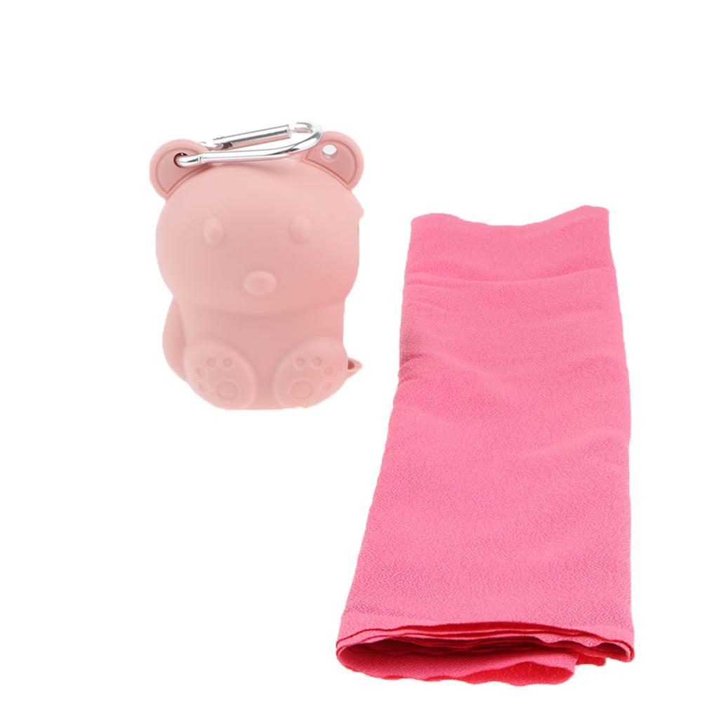 2pcs Super Absorbent Sports Towel Microfiber Quick Drying Travel Bath Towel