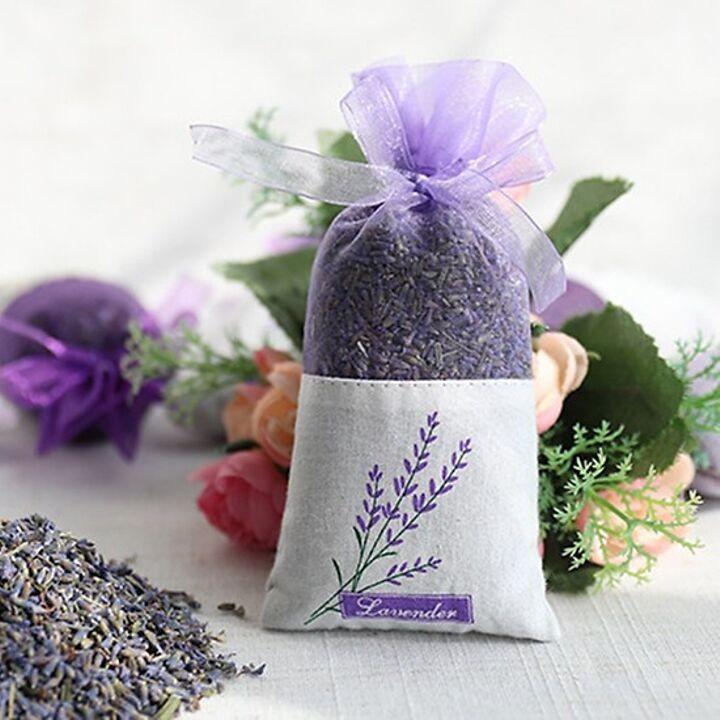 Túi Thơm Treo Phòng ️  ️ Túi Hương Hoa Oải Hương Khô Lavender