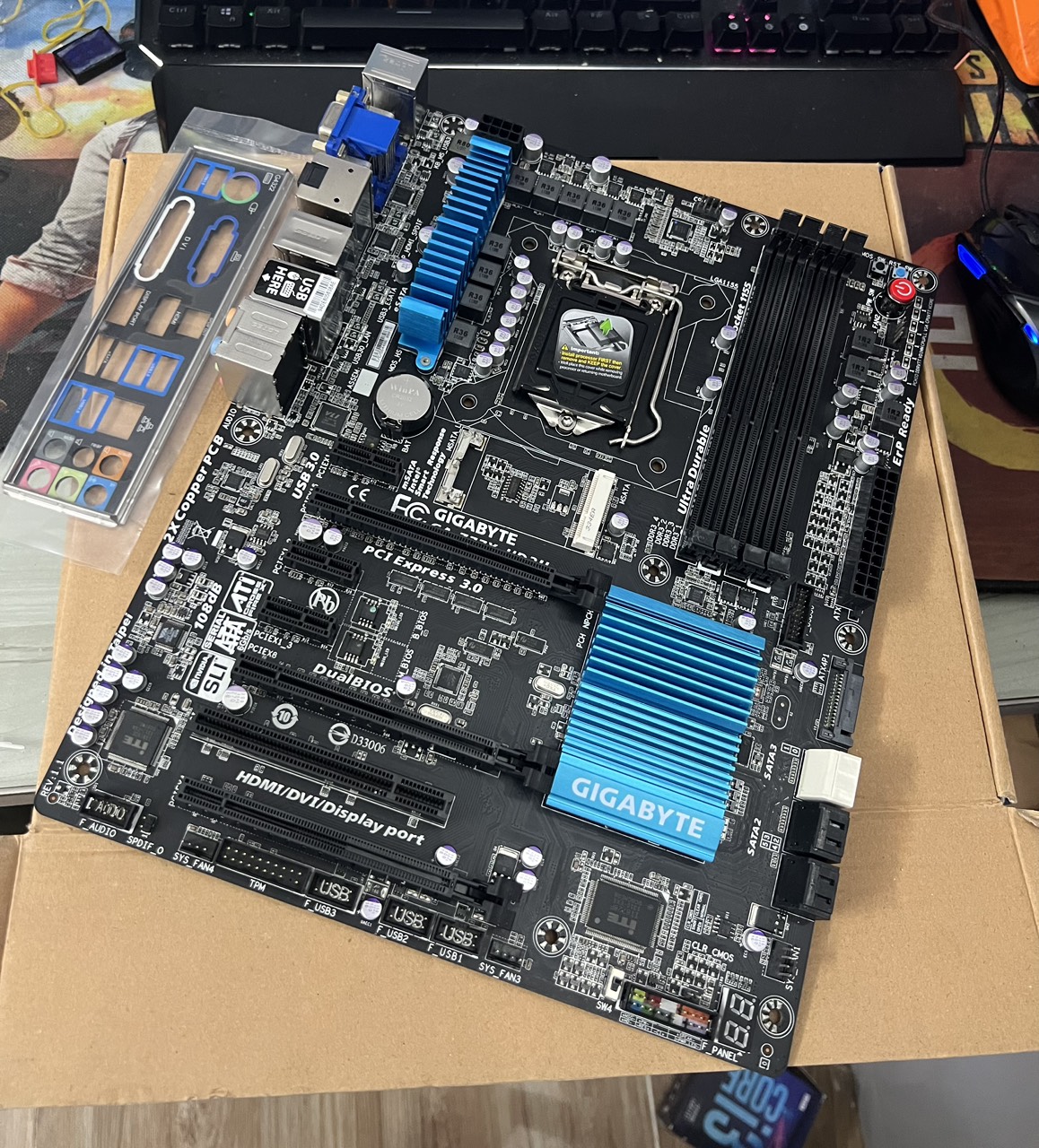 Bo Mạch Chủ (Mainboard) Gigabyte GA-Z77X-UD3H (HÀNG CHÍNH HÃNG)