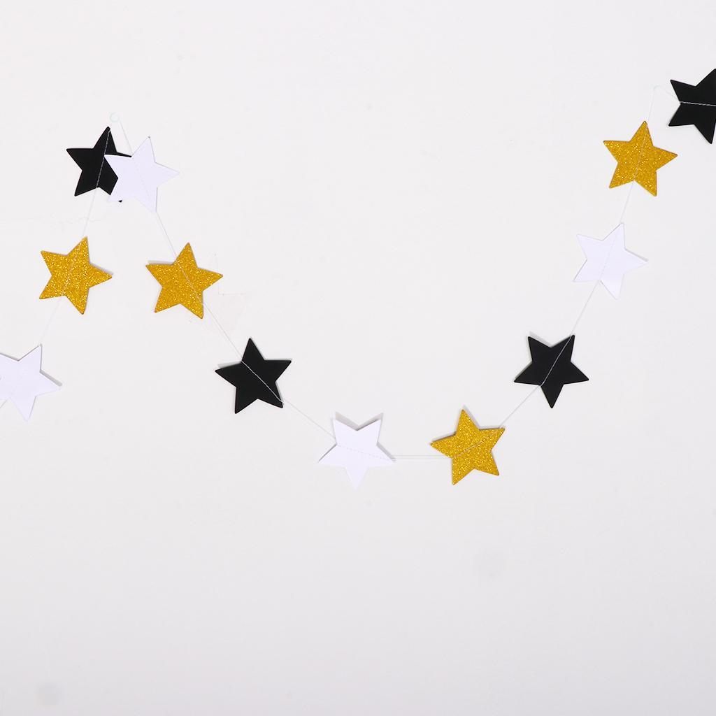 Paper Bunting Banner 2019 Congrats Grad Sign Graduation Party Hanging Garland